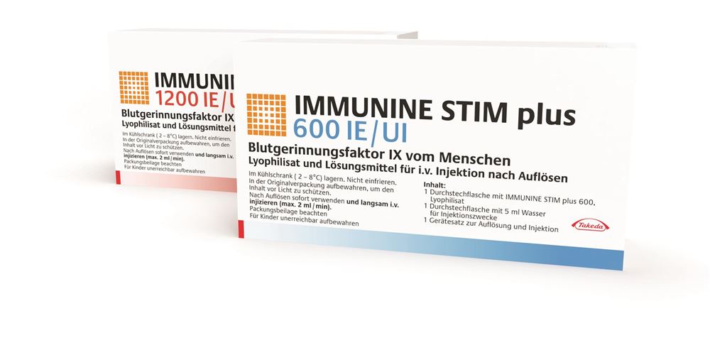 IMMUNINE STIM Plus subst sèche 1200 UI c solv flac