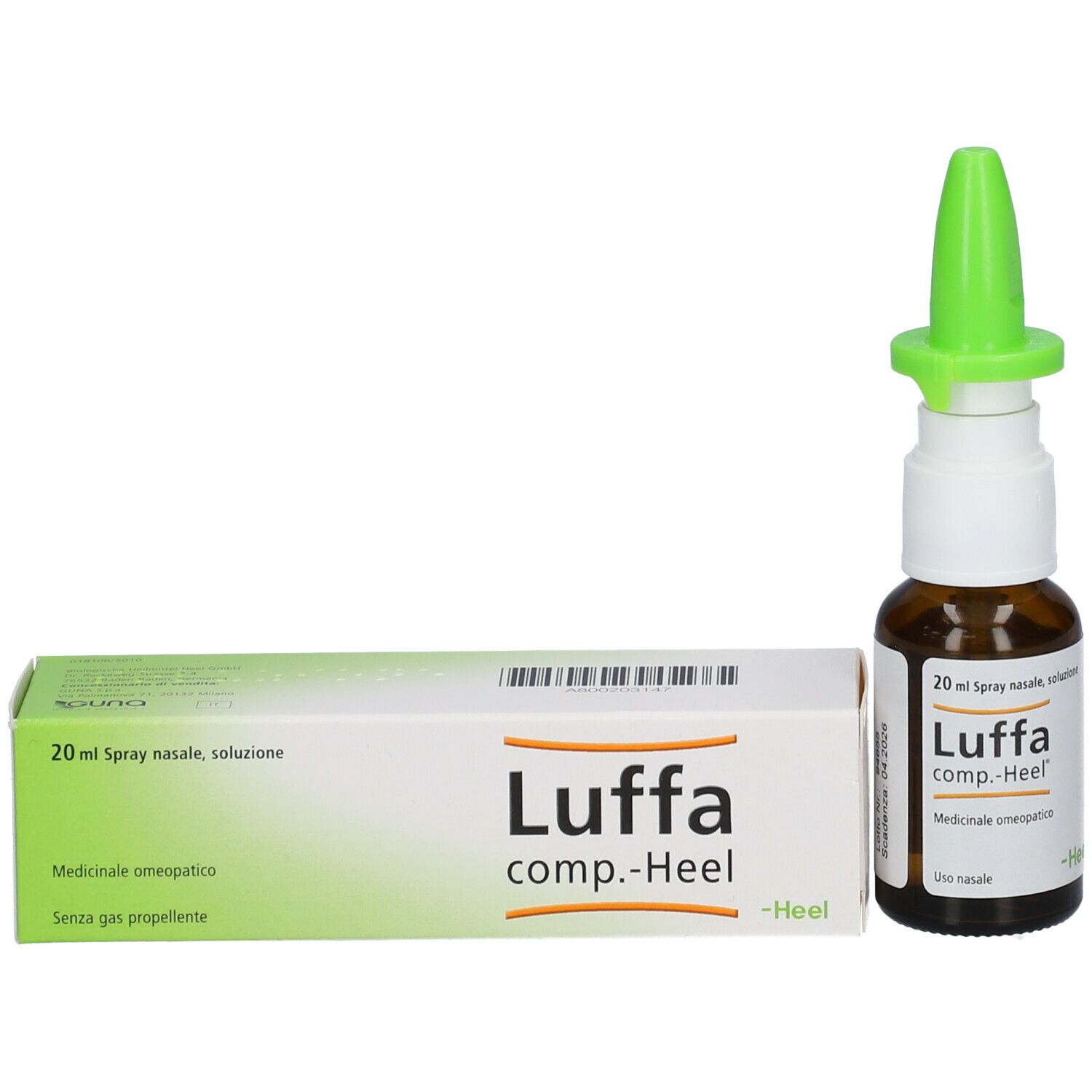 LUFFA COMP Heel spray nasal 20 ml