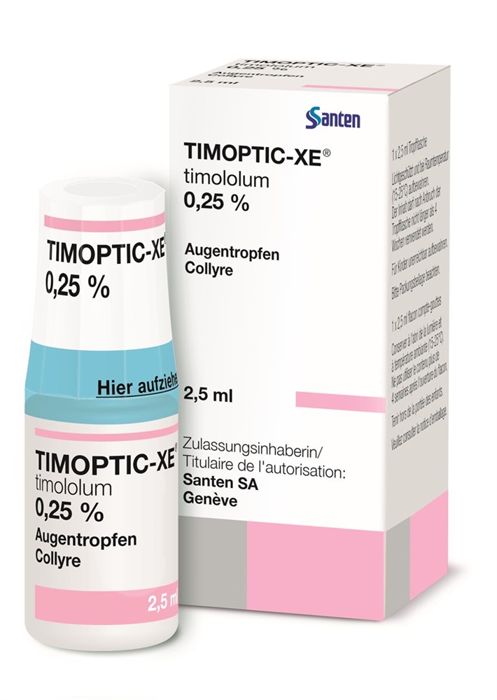 Timoptic-XE 0.25%, collyre