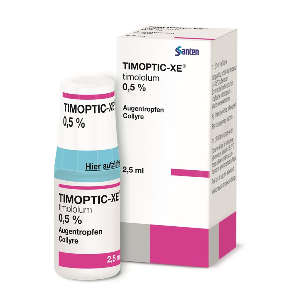 TIMOPTIC-XE gtt opht 0.5 % 3 fl 2.5 ml