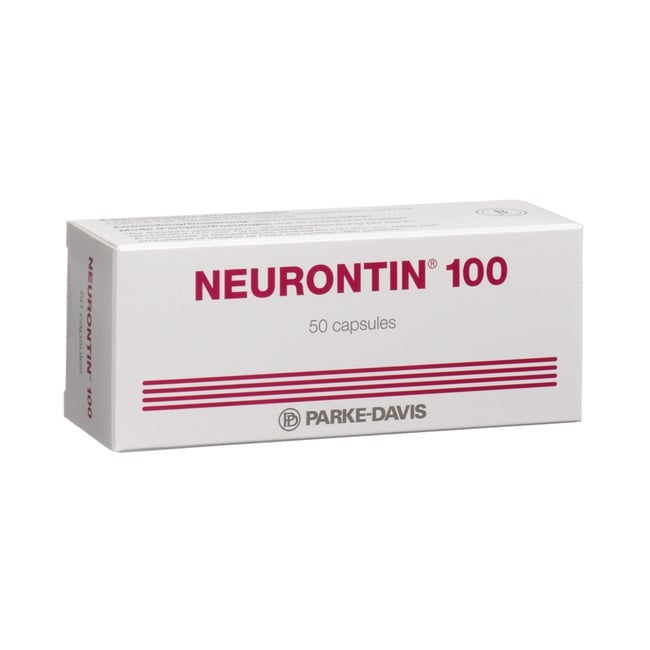NEURONTIN caps 100 mg 50 pce
