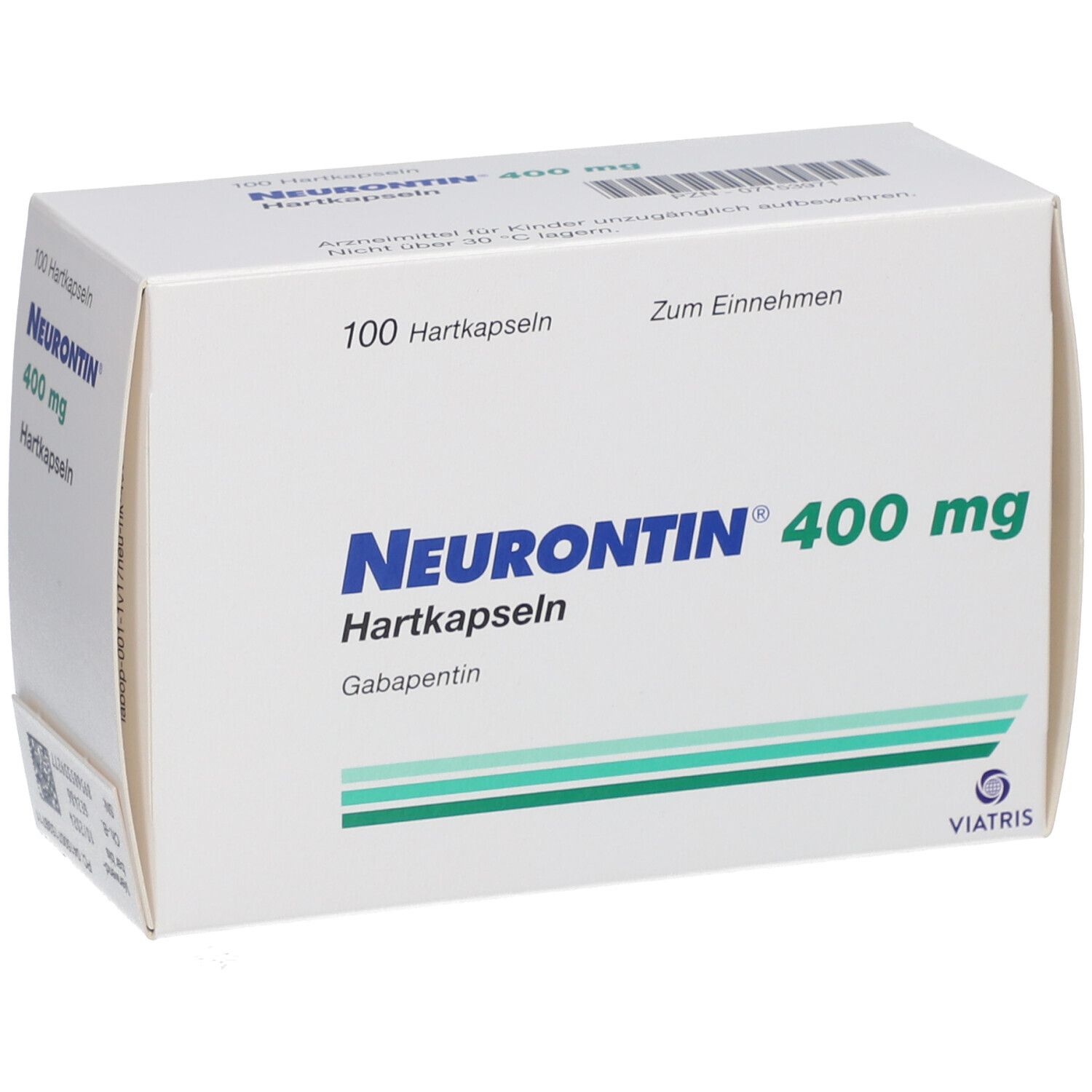 NEURONTIN caps 400 mg 100 pce