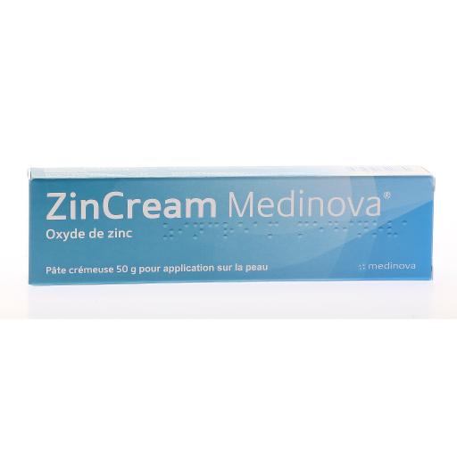 ZINCREAM Medinova pâte crémeuse tb 50 g