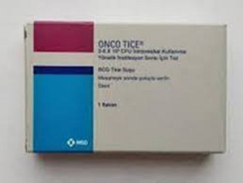 ONCOTICE poudre pour susp intravésicale 500mio U