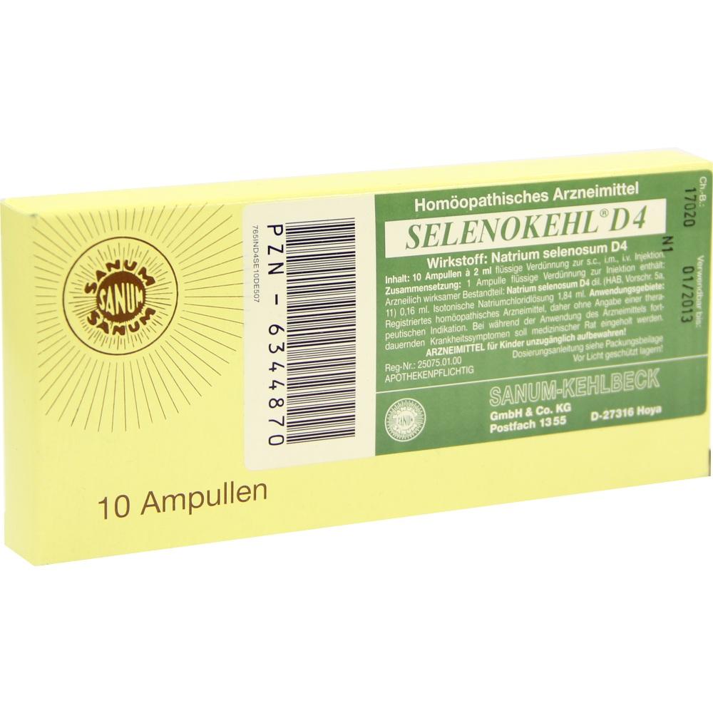 SELENOKEHL sol inj 4 D 10 amp 2 ml