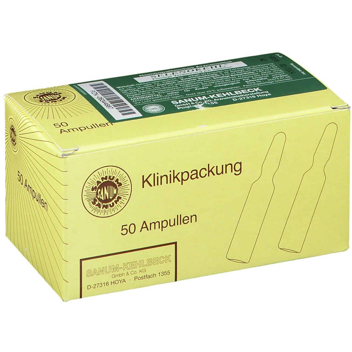 SELENOKEHL sol inj 4 D 50 amp 2 ml