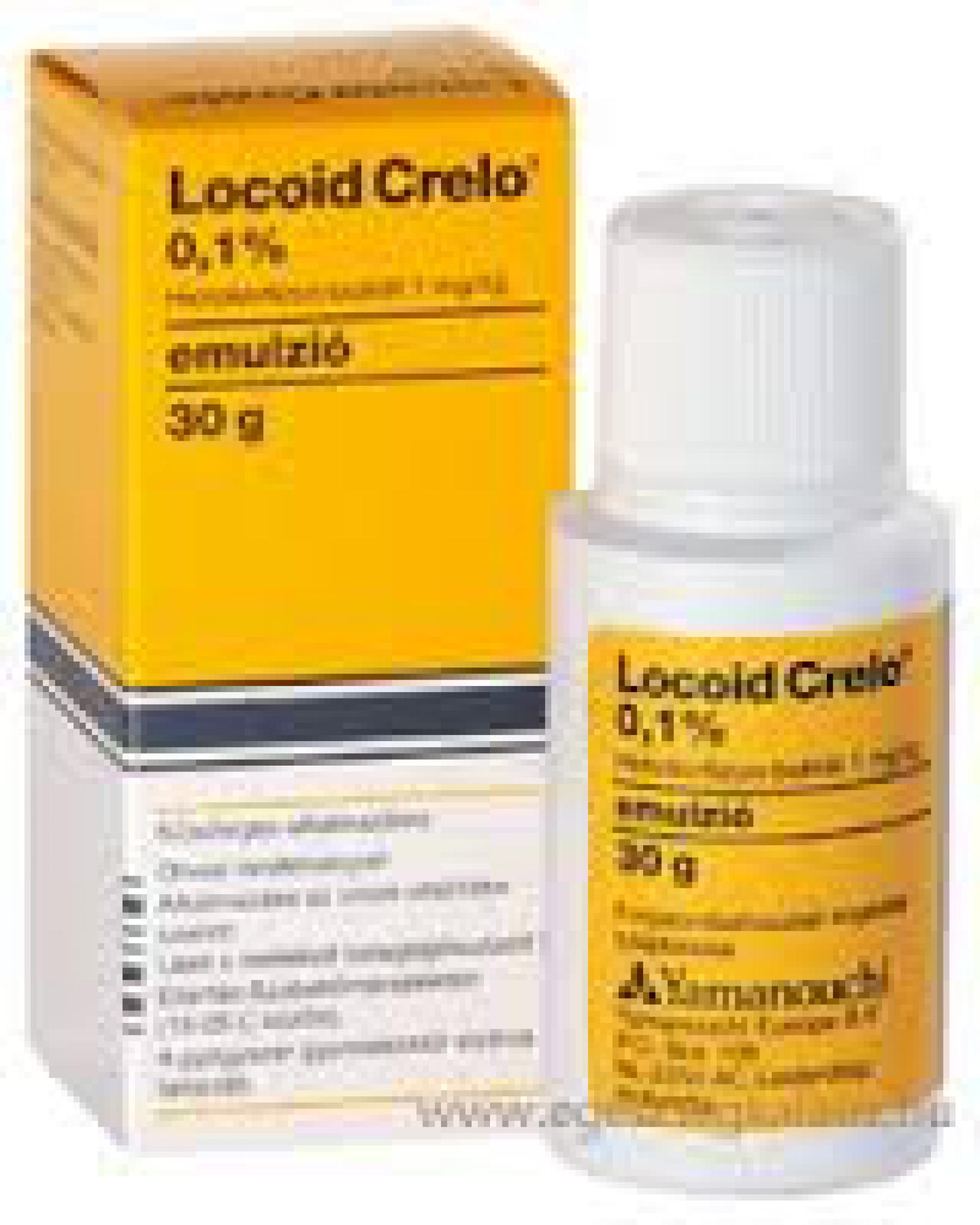 LOCOID Crelo émuls 0.1 % 30 g