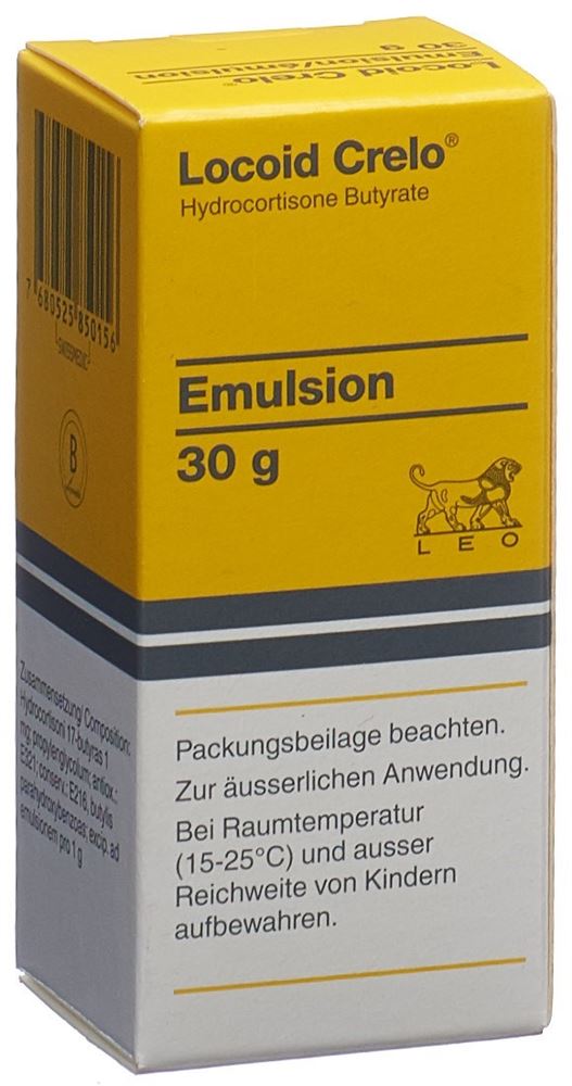 Locoid Crelo, Emulsion