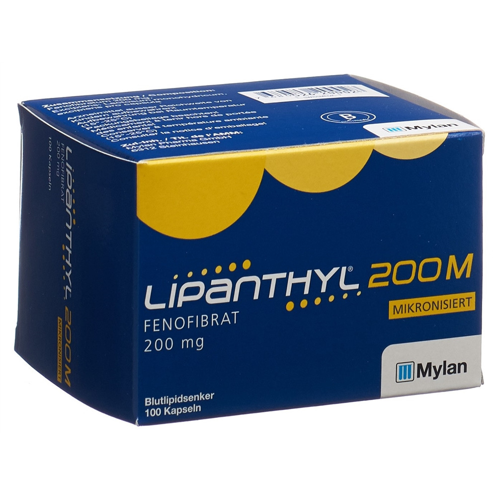 LIPANTHYL 200 M caps 200 mg 100 pce