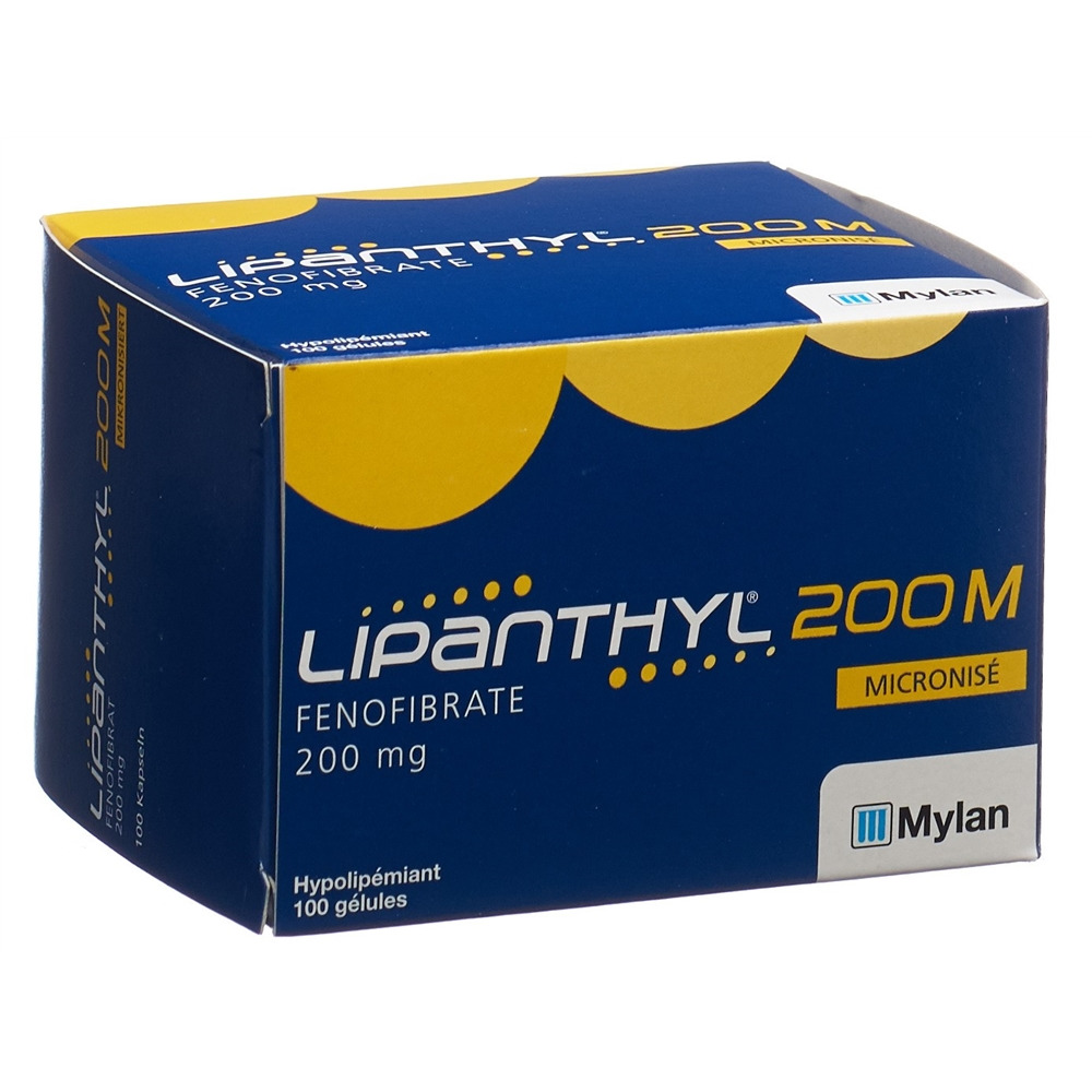 LIPANTHYL 200 M caps 200 mg 100 pce