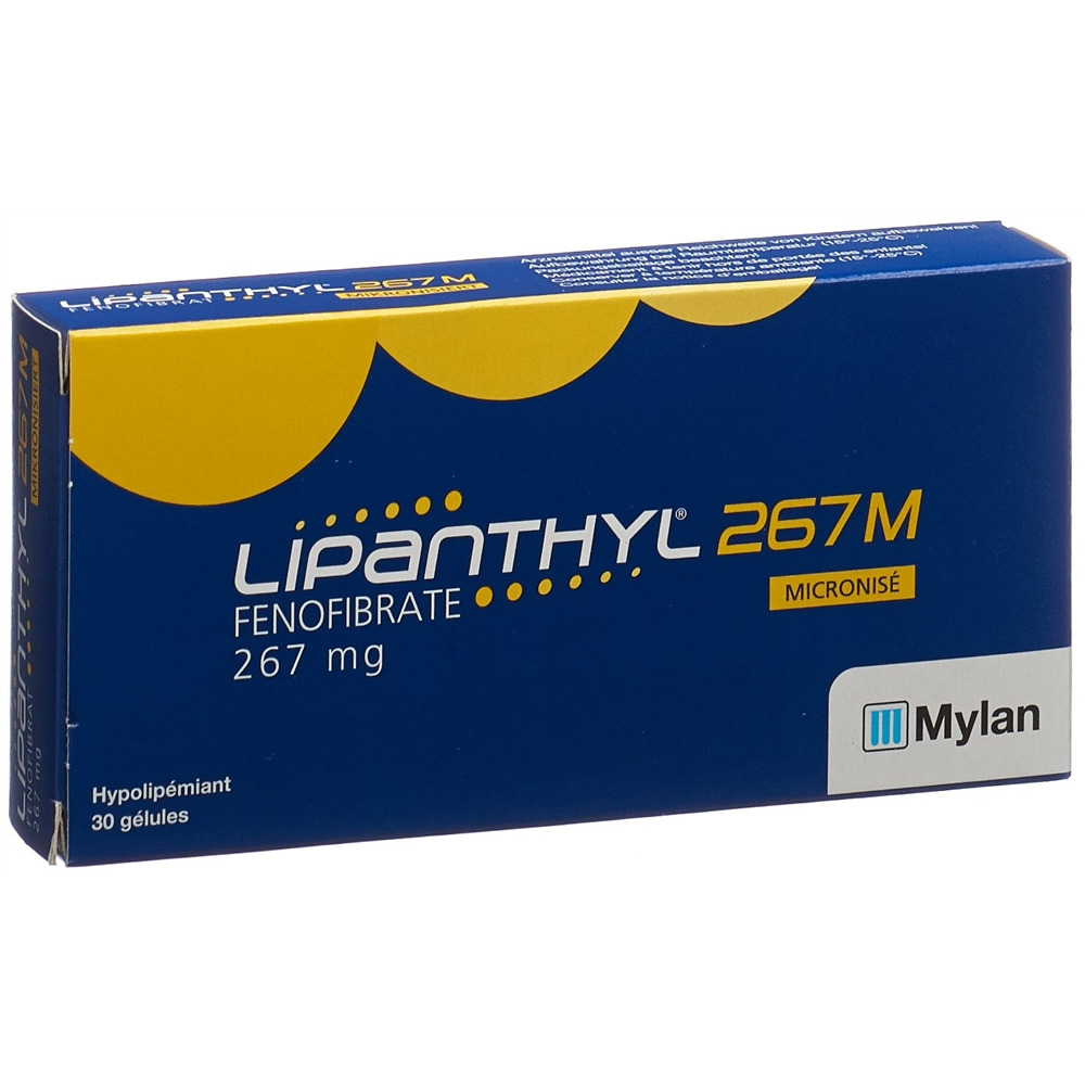 LIPANTHYL 267 M caps 267 mg 30 pce