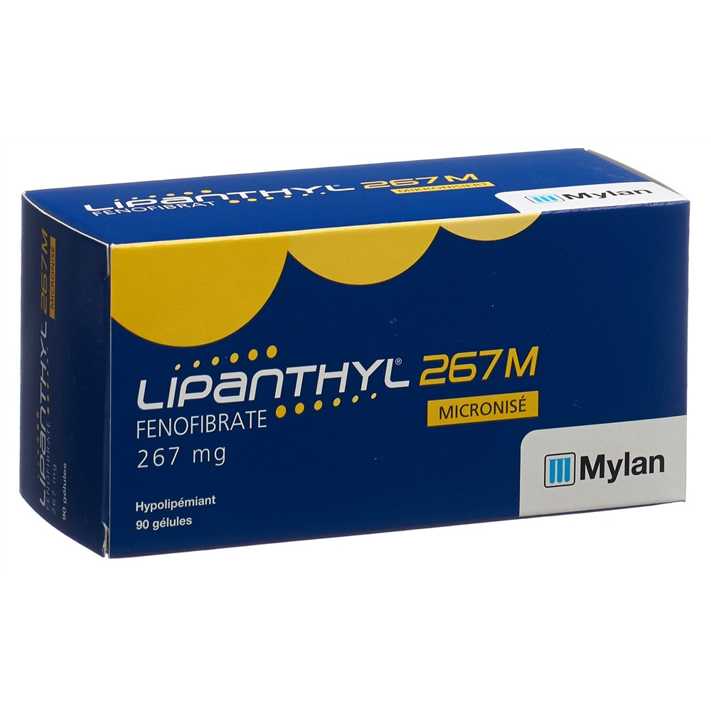 LIPANTHYL 267 M caps 267 mg 90 pce