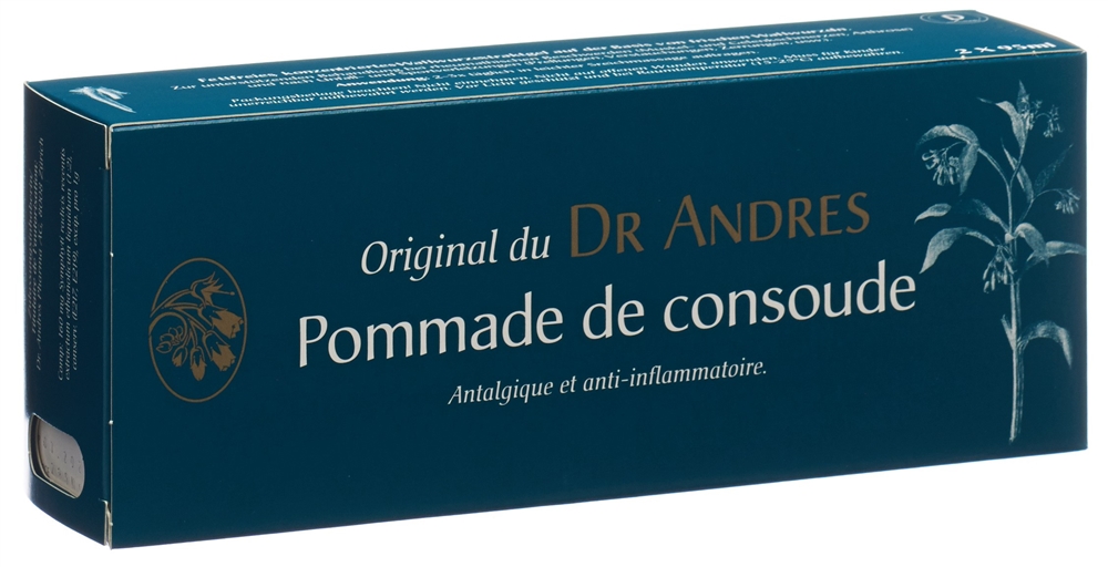 ANDRES pommade de consoude 2 tb 95 ml