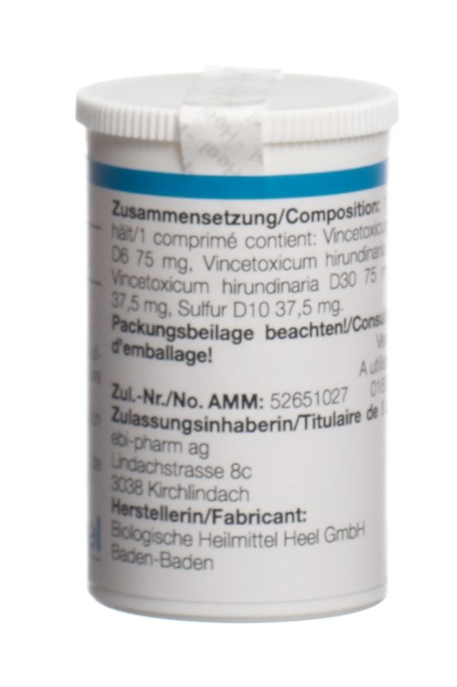 Engystol, Tabletten