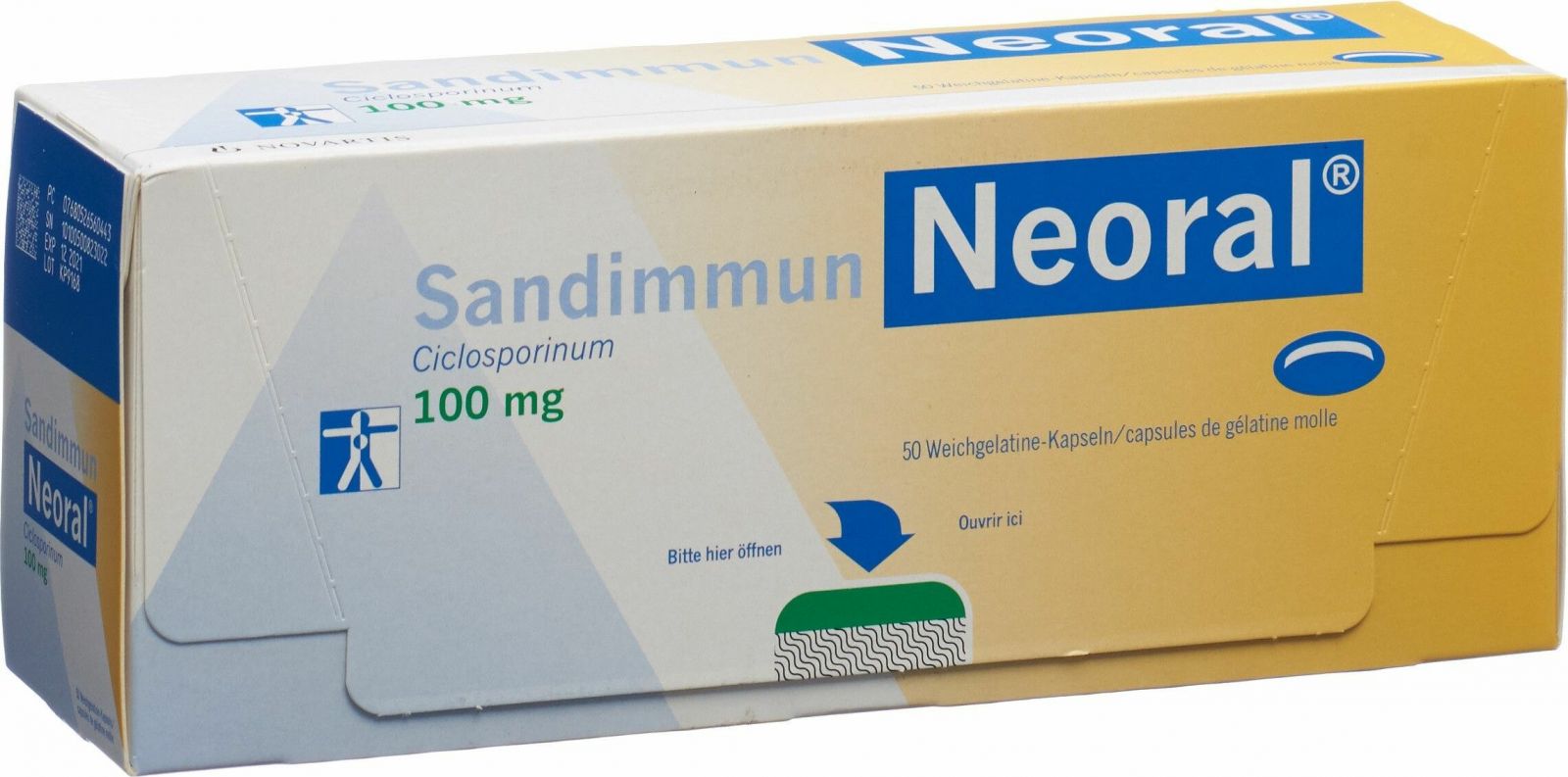 SANDIMMUN NEORAL caps 100 mg 50 pce