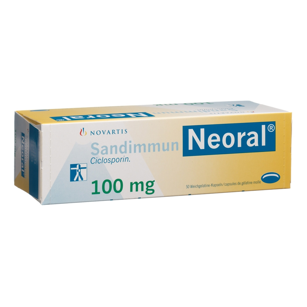 SANDIMMUN NEORAL caps 100 mg 50 pce