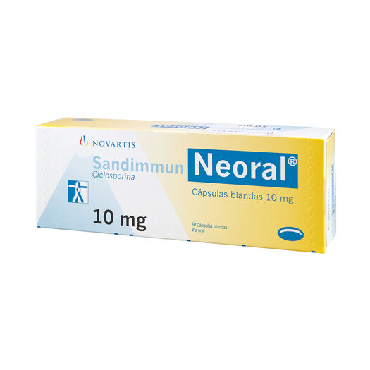 SANDIMMUN NEORAL caps 10 mg 60 pce