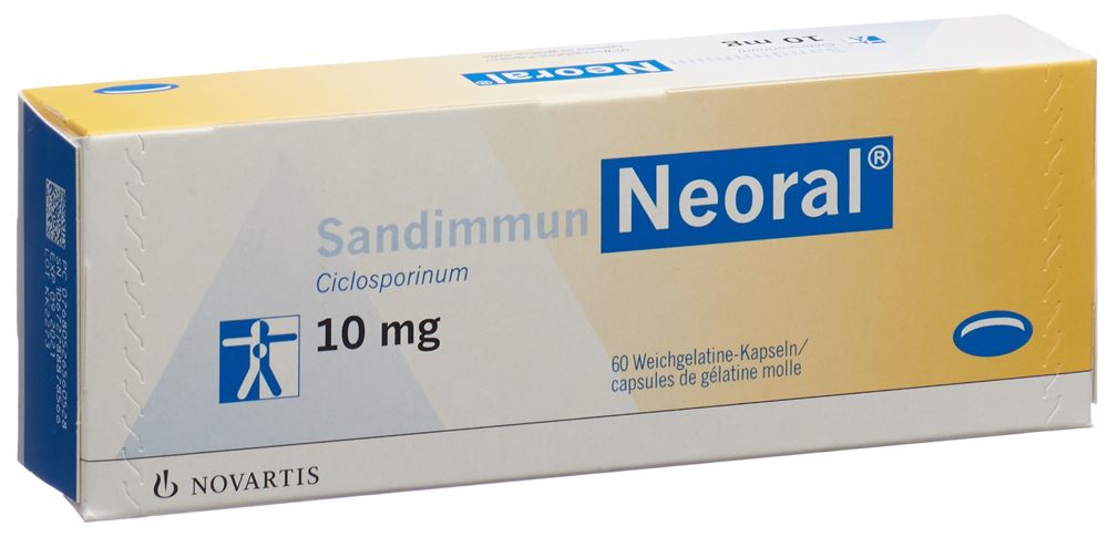 Sandimmun Neoral 10 mg, Kapseln