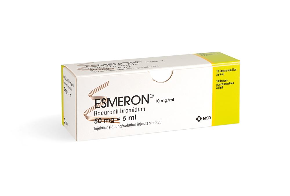 Esmeron 50mg/5ml Injektionslösung
