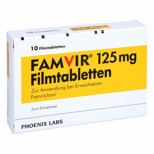 FAMVIR cpr 125 mg 10 pce