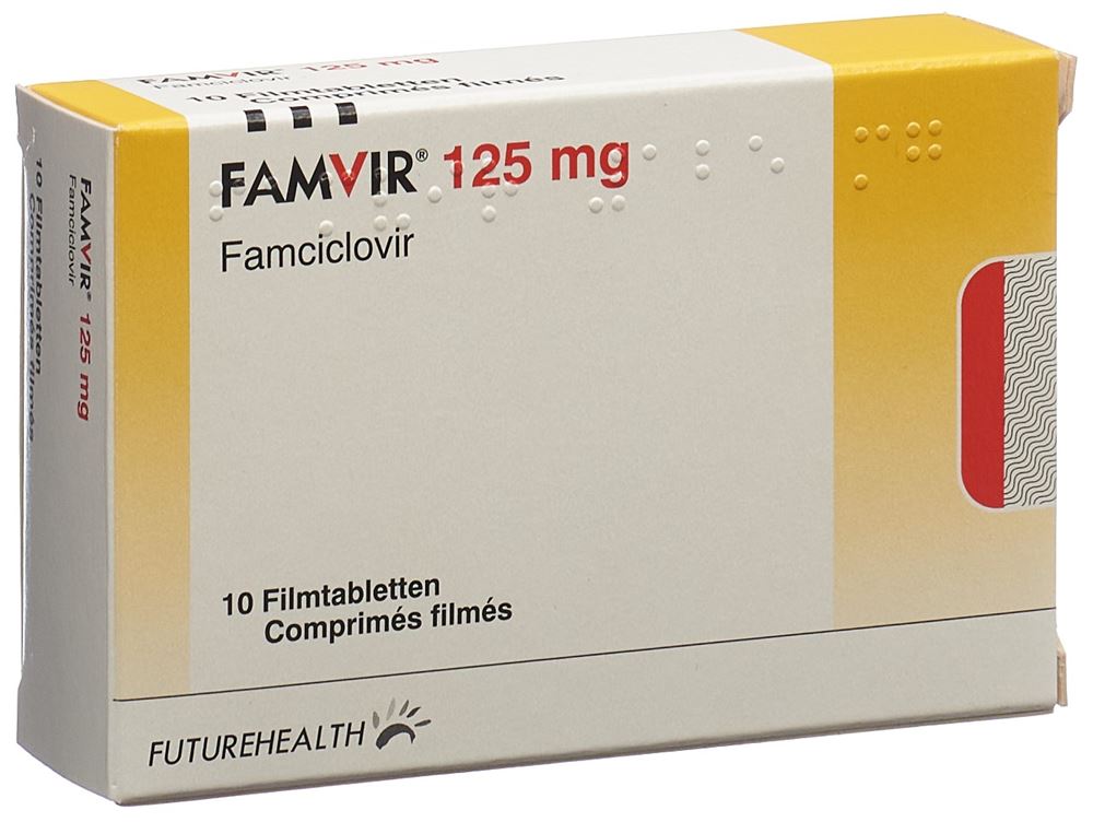 FAMVIR cpr 125 mg 10 pce