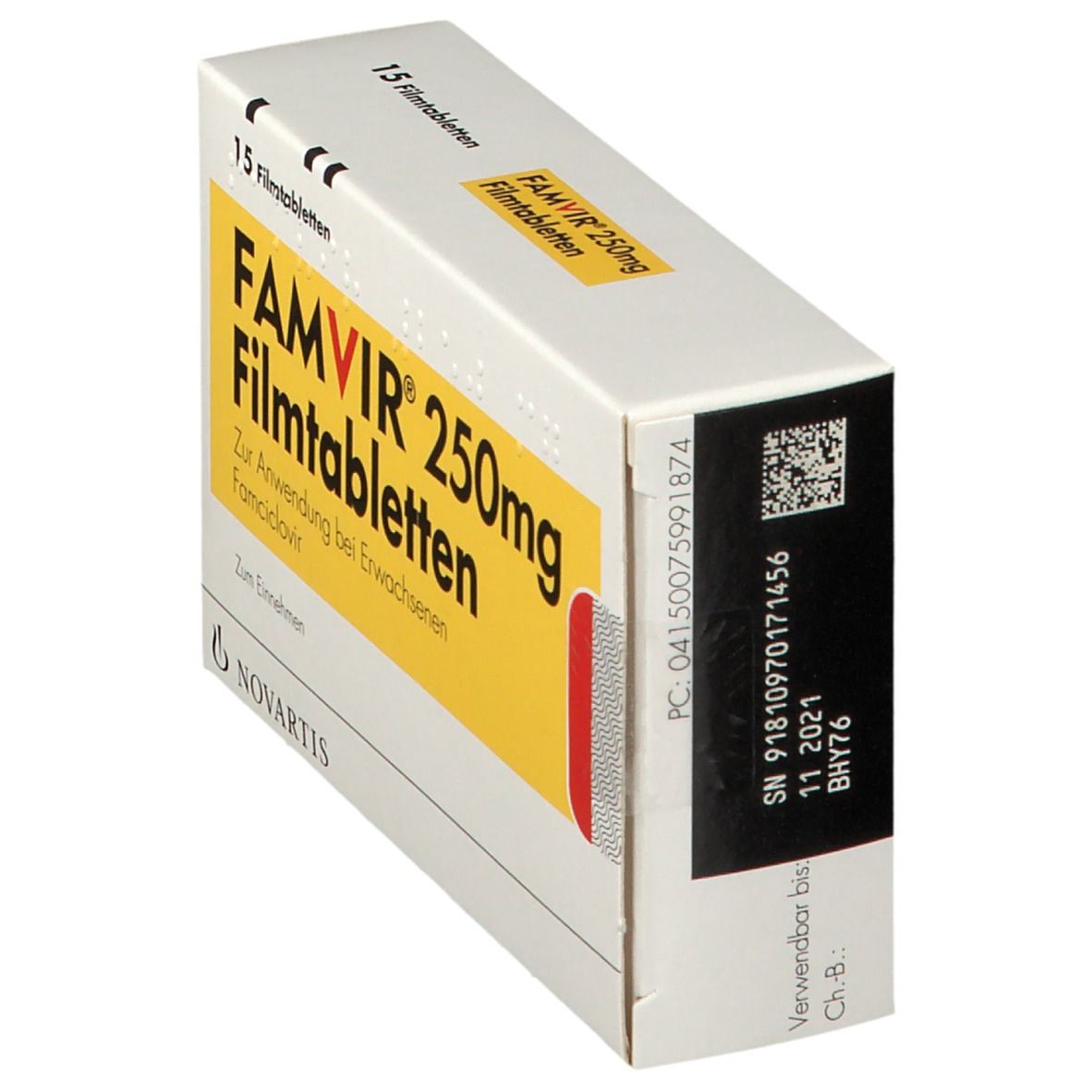 FAMVIR cpr 250 mg 15 pce