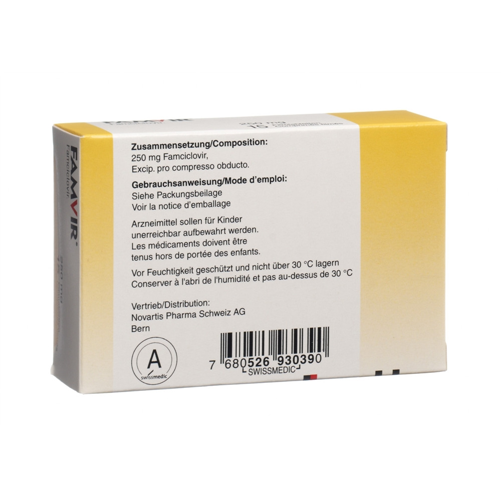 Famvir 250 mg, Filmtabletten