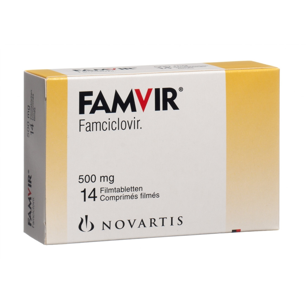 FAMVIR cpr 500 mg 14 pce