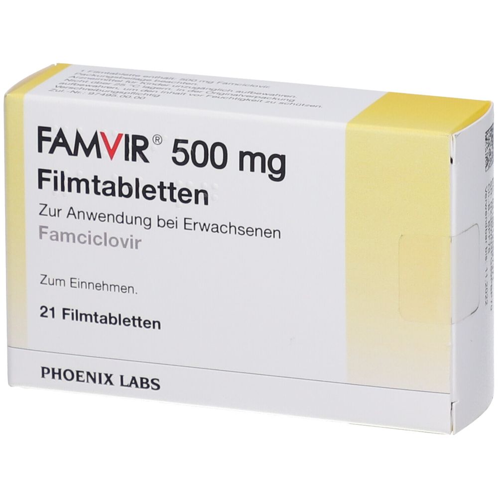 FAMVIR cpr 500 mg 14 pce