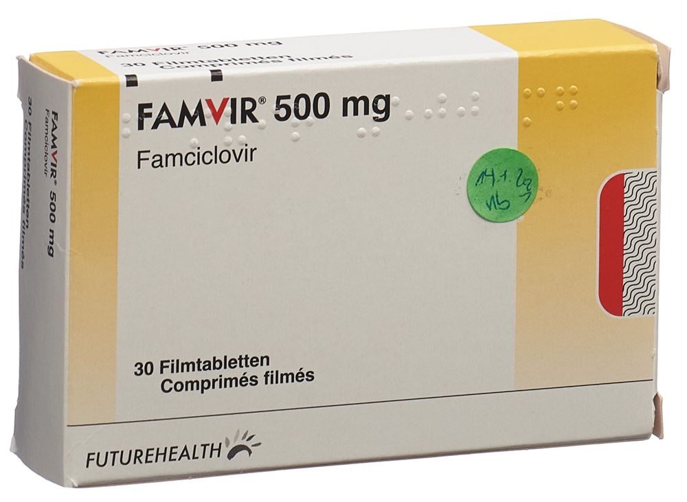 Famvir 500 mg, Filmtabletten
