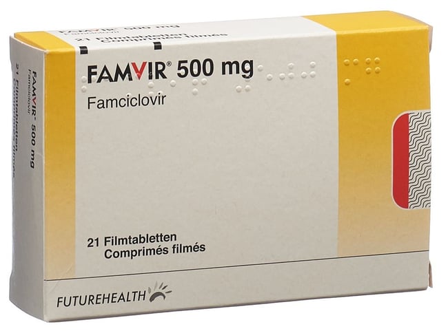FAMVIR cpr 500 mg 21 pce