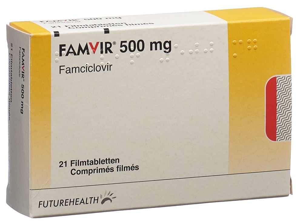 FAMVIR cpr 500 mg 21 pce