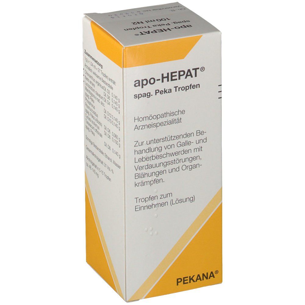 APO-HEPAT gouttes buvables fl 100 ml