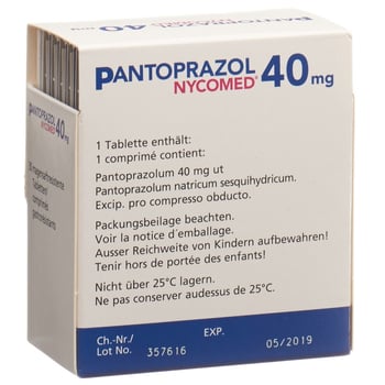 PANTOZOL cpr pell 40 mg 30 pce