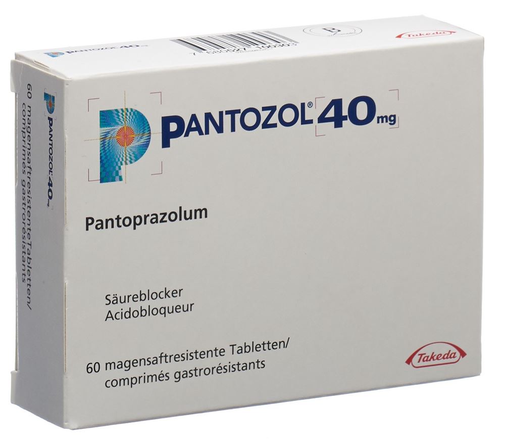 PANTOZOL cpr pell 40 mg 60 pce