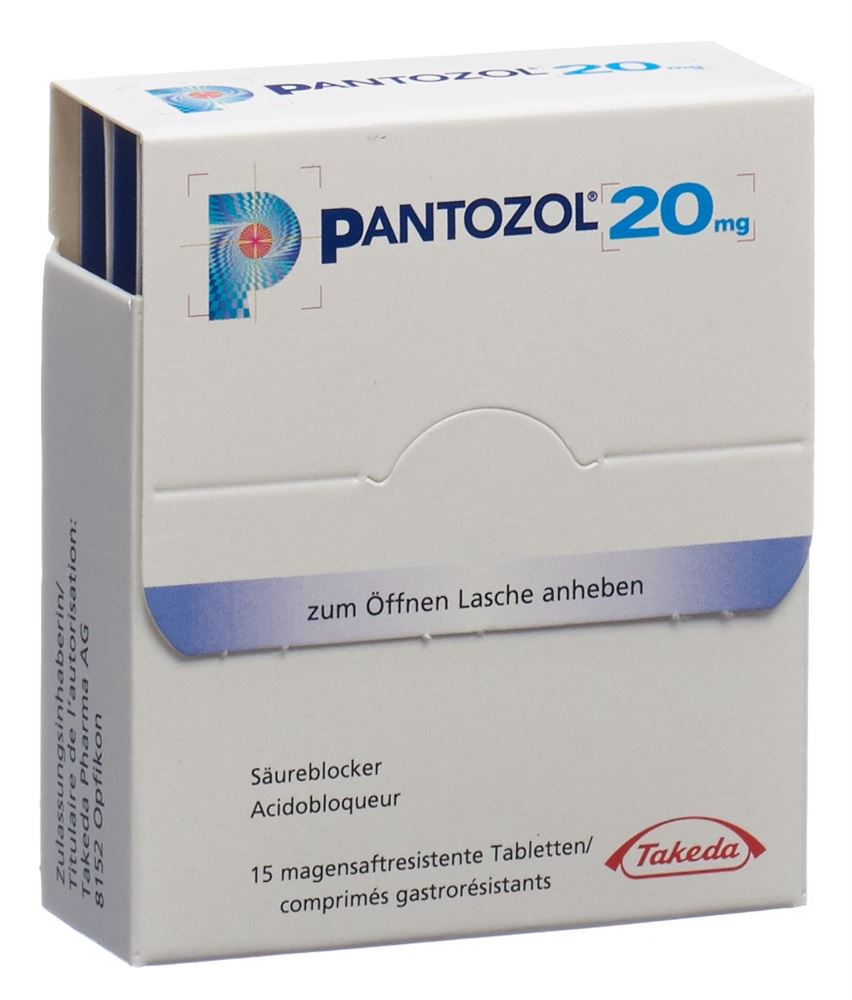 Pantozol 20 mg, magensaftresistente Tabletten