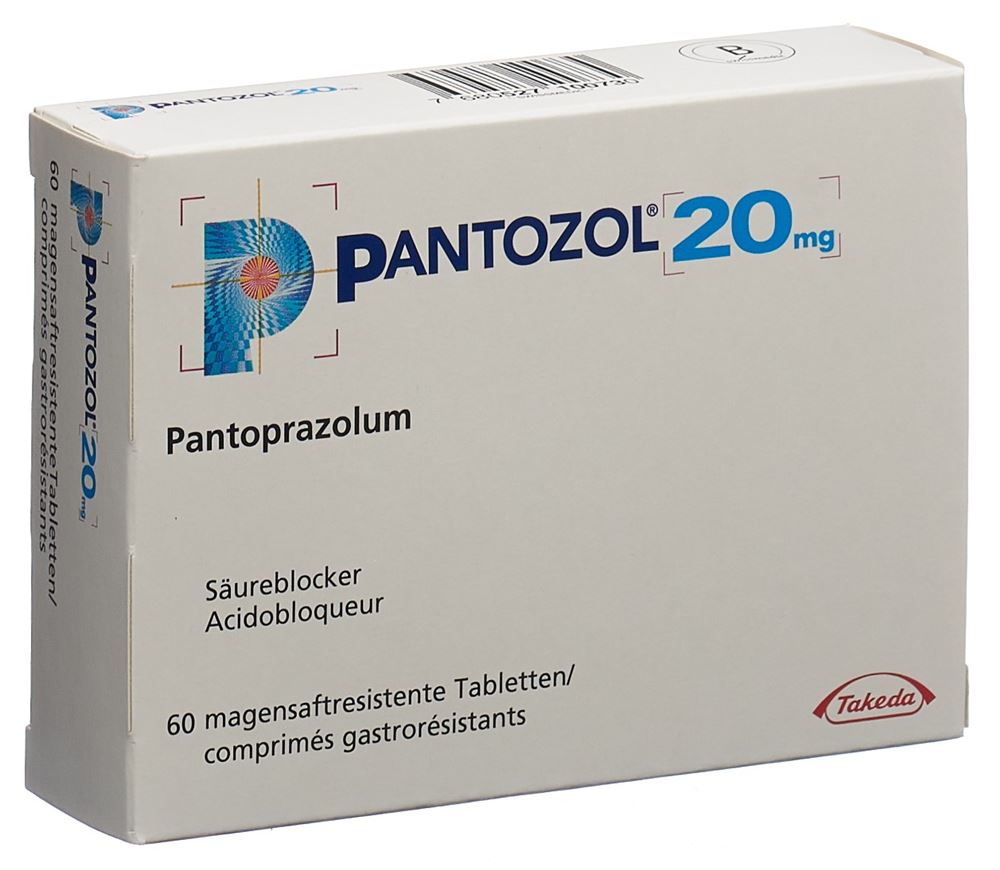 Pantozol 20 mg, magensaftresistente Tabletten