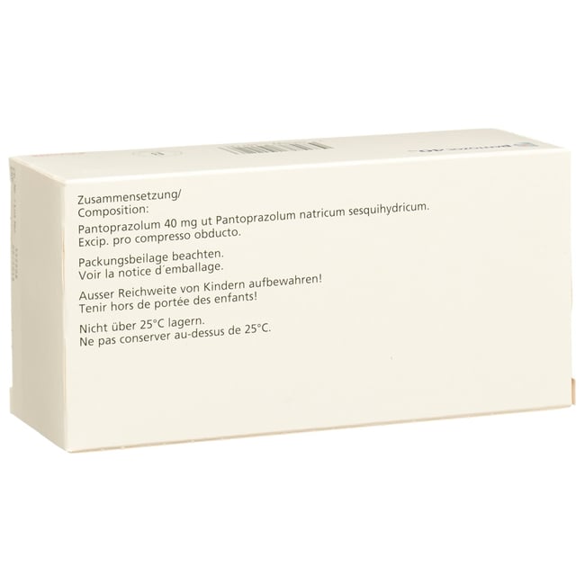 PANTOZOL cpr pell 40 mg 100 pce