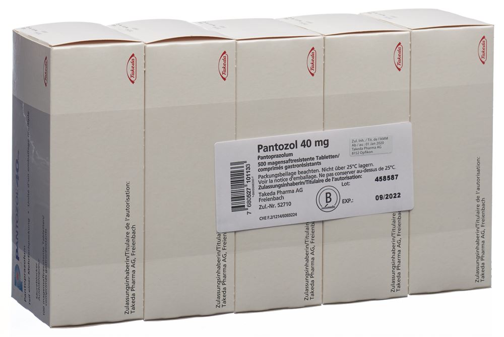 Pantozol 40 mg, magensaftresistente Tabletten