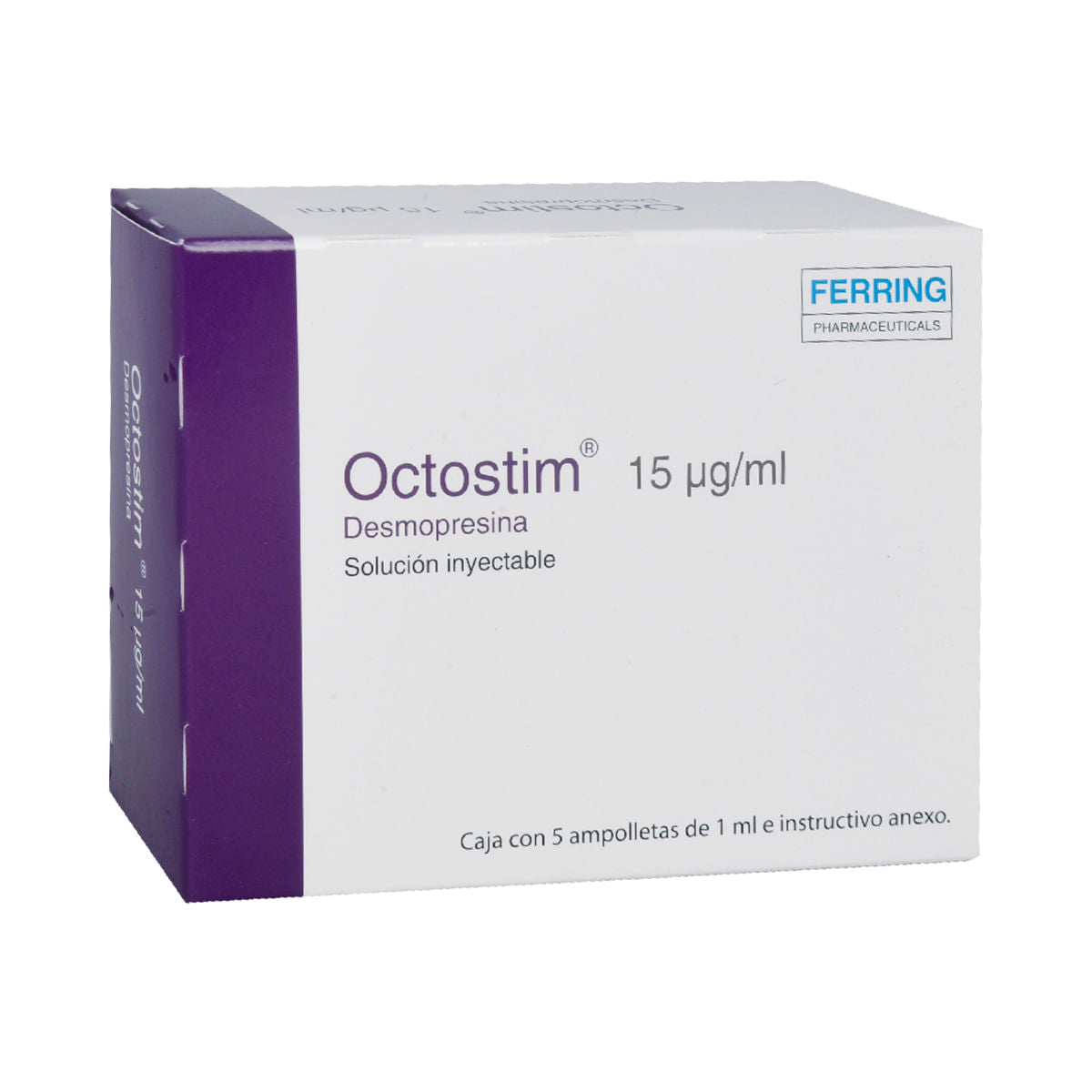 OCTOSTIM sol inj 15 mcg/ml 10 fl 1 ml