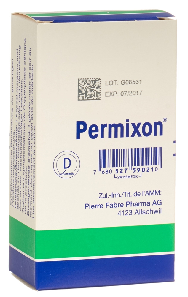 PERMIXON caps 160 mg 60 pce