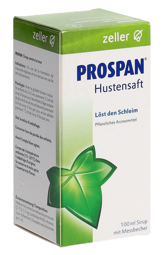 PROSPAN sirop contre la toux 100 ml