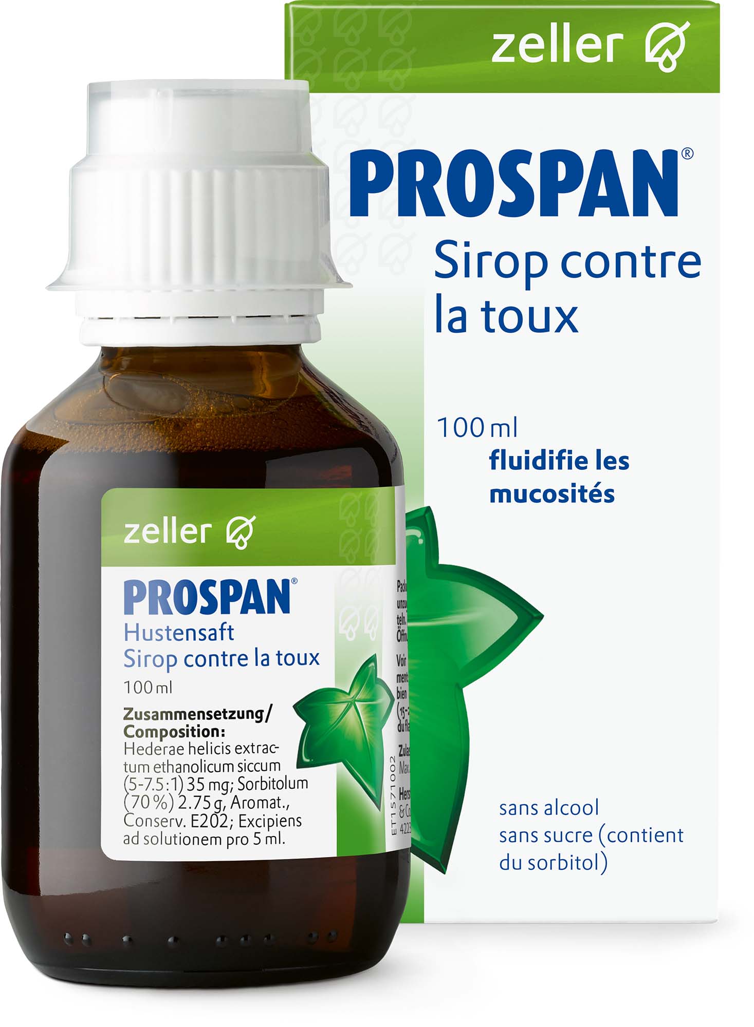 PROSPAN sirop contre la toux 100 ml