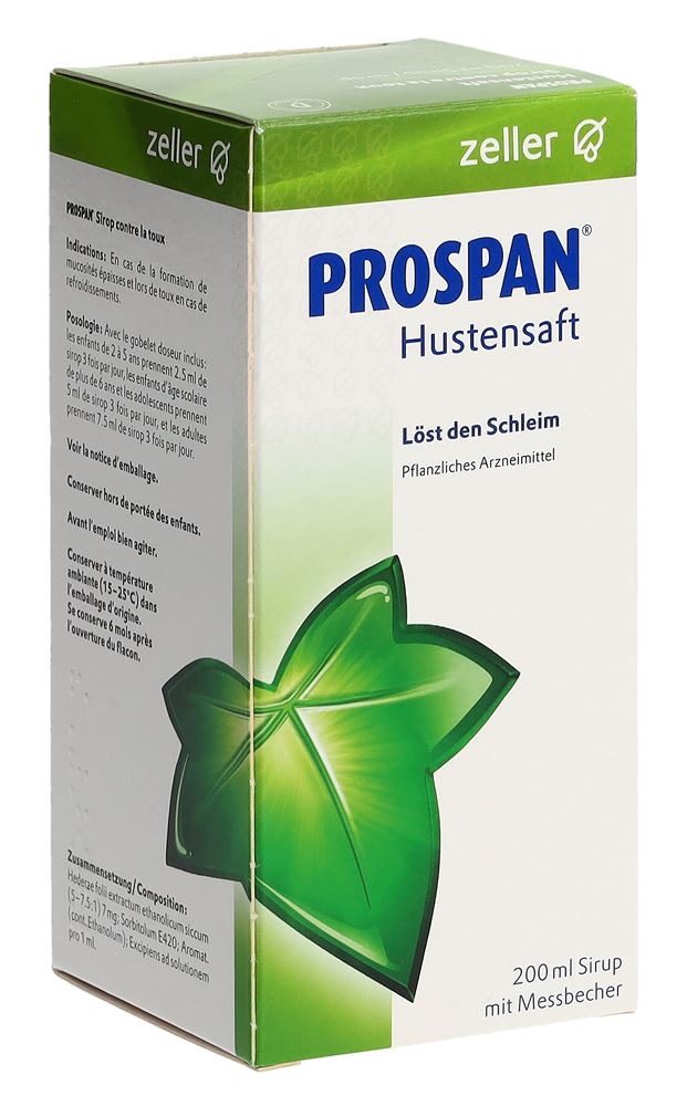 PROSPAN sirop contre la toux 200 ml