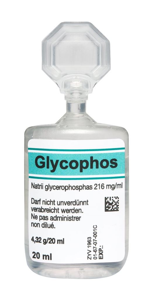 Glycophos, Konzentrat zur Herstellung einer Infusionslösung