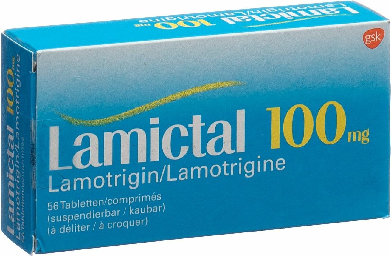 LAMICTAL cpr disp 100 mg 56 pce