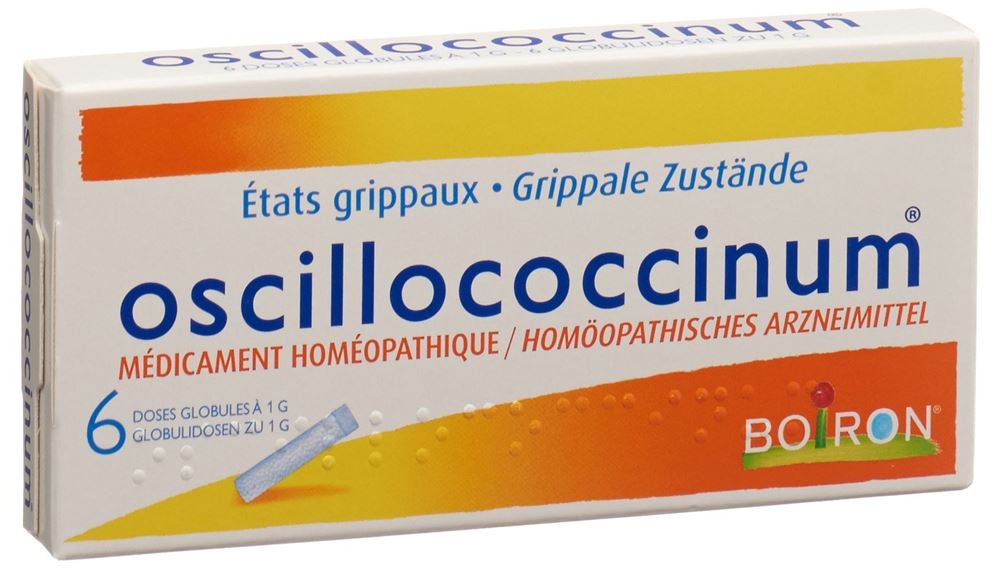 OSCILLOCOCCINUM glob 6 x 1 dos