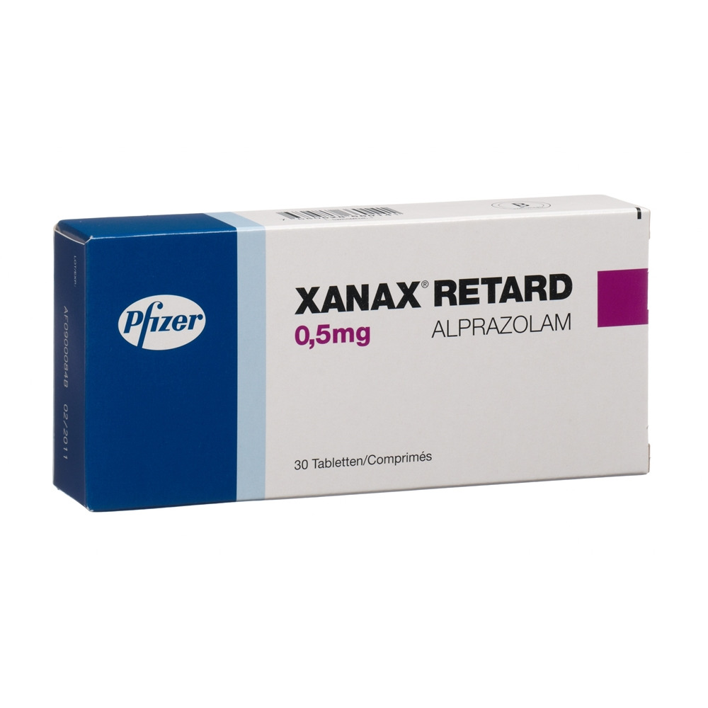 XANAX retard cpr ret 0.5 mg 100 pce