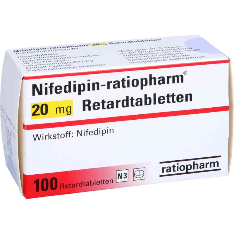 NIFEDIPIN Mepha cpr ret 20 mg 100 pce