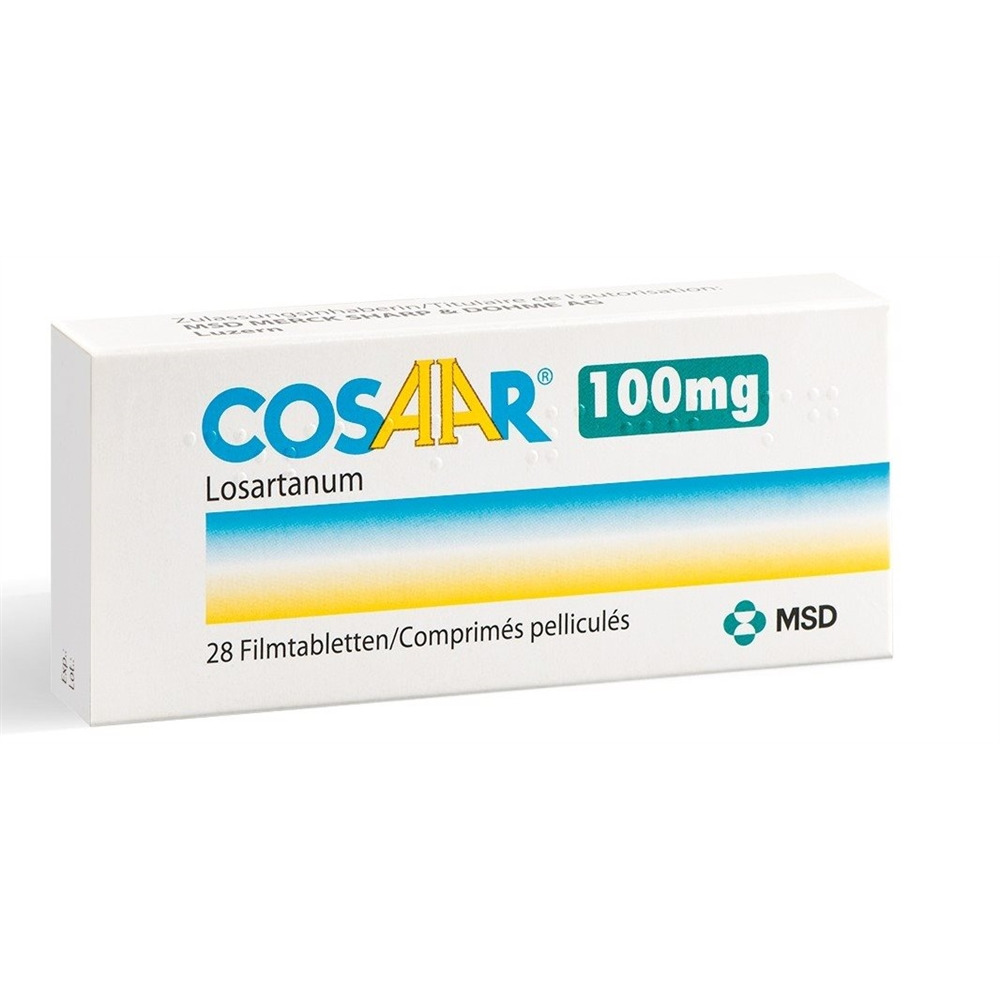 COSAAR cpr pell 100 mg 28 pce